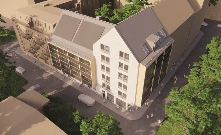 visionsbild hus med omgivning