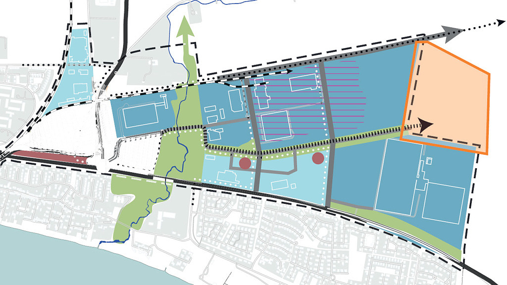 Strukturplan för Business Center Trelleborg