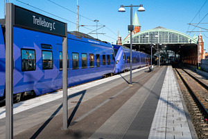 Tåg på Trelleborg C