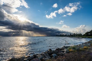 Foto som ska associera till ett annalkande oväder